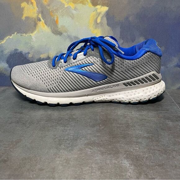 Brooks Adrenaline GTS 20 Men's Gray Running Shoes Size 10.5D - Picture 16 of 16